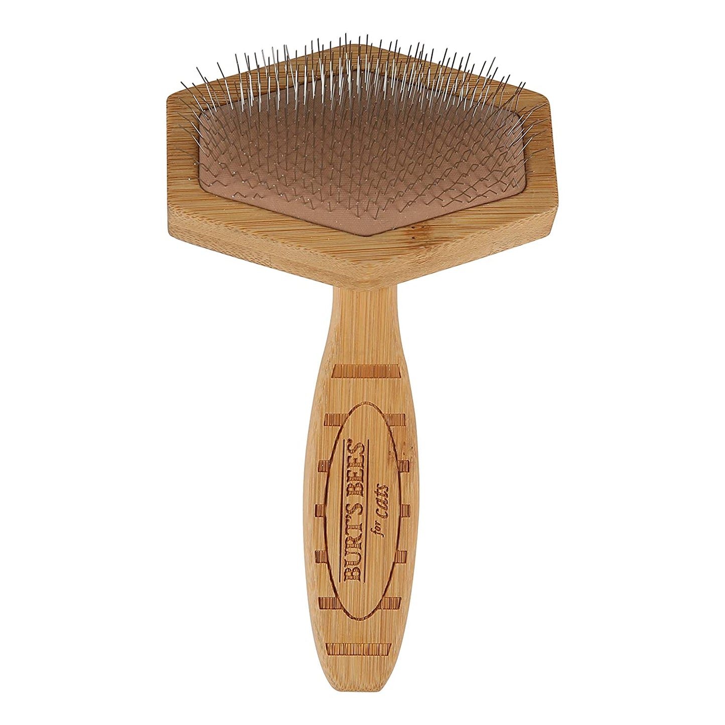 Slicker Brush for Cats - Effortlessly Removes Loose Fur & Prevents Matting for a Smooth, Healthy Coat!
