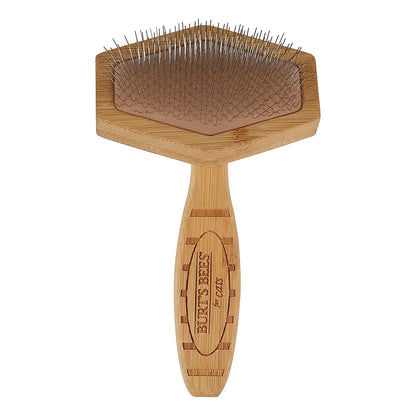 Slicker Brush for Cats - Effortlessly Removes Loose Fur & Prevents Matting for a Smooth, Healthy Coat!