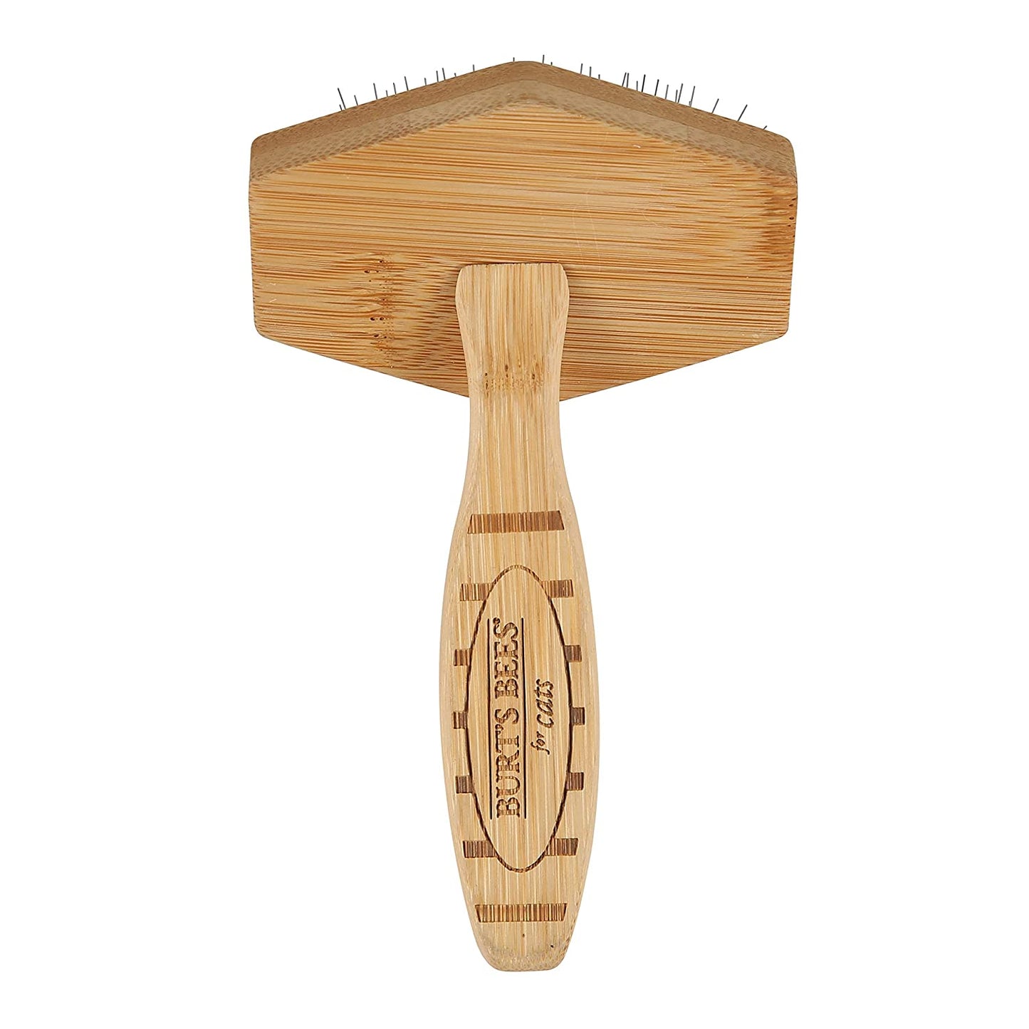 Slicker Brush for Cats - Effortlessly Removes Loose Fur & Prevents Matting for a Smooth, Healthy Coat!