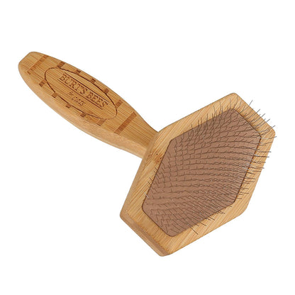 Slicker Brush for Cats - Effortlessly Removes Loose Fur & Prevents Matting for a Smooth, Healthy Coat!